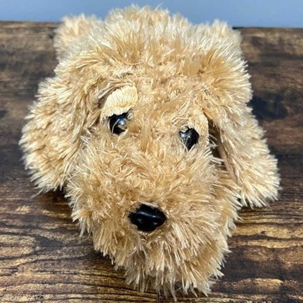 Ty Beanie Buddies Baylee the Dog Tan Shaggy Puppy Plush Stuffed Animal Toy 2000